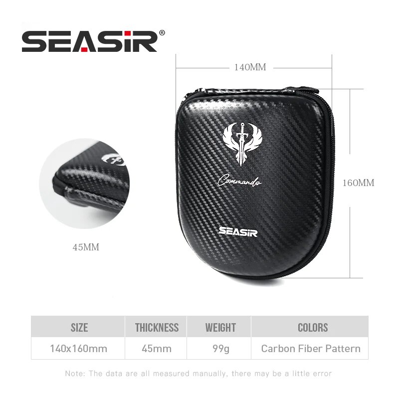 SEASIR Commando Carbon Fiber P - Spincast Reel review and price