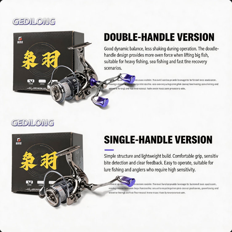 Gedilong Spinning Reel All Met - Trolling Reel review and price